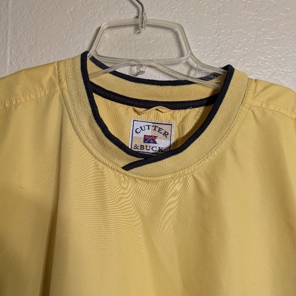 Cutter Buck Vintage Yellow Sweater Size Xl Pre-owned - Picture 4 of 8